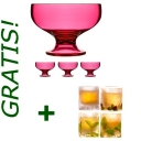 Pucharki do lodów i deserów+ FORMA DO LODOWYCH KIELISZKÓW GRATIS! - SAGAFORM - 50162590