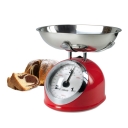 Mechaniczna waga kuchenna Granny, czerwona - CONTENTO - 655400