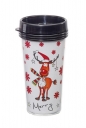 Kubek świąteczny do herbaty RUDOLF 450ml