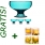 Pucharki do lodów i deserów + FORMA DO LODOWYCH KIELISZKÓW GRATIS! - SAGAFORM - 50162570