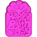 Forma do ciasta HAPPY BIRTHDAY - Pavoni - FRT161ROS