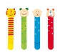 Zakładka do książki kolorowa drewniana FUNNY ANIMALS - INS56-0501070