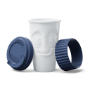 Kubek porcelanowy TO GO 400ml Tasty Pyszna Buźka GRANAT