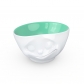 Miska porcelanowa 500 ml SZCZĘŚLIWA BUŹKA, środek JADEITOWY - TASSEN - 58Products - T010416