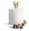 Elegancki Słoik ozdobny Wiewiórka GOLD Winter Sagaform - SA5017703