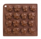 Forma na czekoladowe pralinki ELEPHANT - Pavoni - CHOCO12