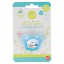 Smoczek silikonowy o anatomicznym kształcie Myszka Mickey 0-6 m (świecący w ciemności) - Disney - Stor