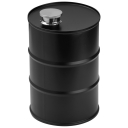Piersiówka stalowa 600 ml BECZKA - MA6079203