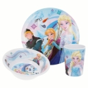 Zestaw naczyń Frozen - talerz, miska, kubek - Stor