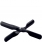 Podstawka pod naczynia Propeller, czarna - Menu - 4448539
