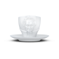 Filiżanka do kawy TALENT - Kubek porcelanowy ze spodkiem Johann Wolfgang von Goethe biały 260 ml - TASSEN - 58Products - T0801101