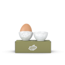 Kieliszki do jajek SZCZĘŚLIWA I NABURMUSZONA BUŹKA - TASSEN - 58Products - T015301